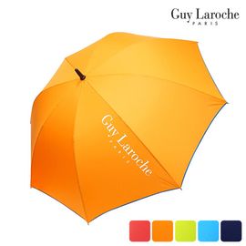 Guy Laroche Premium 8K Classic Long Umbrella | High-Vivid Colors | 70cm Large Coverage | Water-Repellent Pongee Fabric